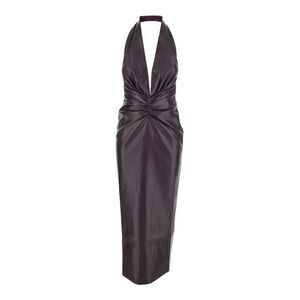The Andamane Women Zendaya Dress - Deep Vneck Midi Dress